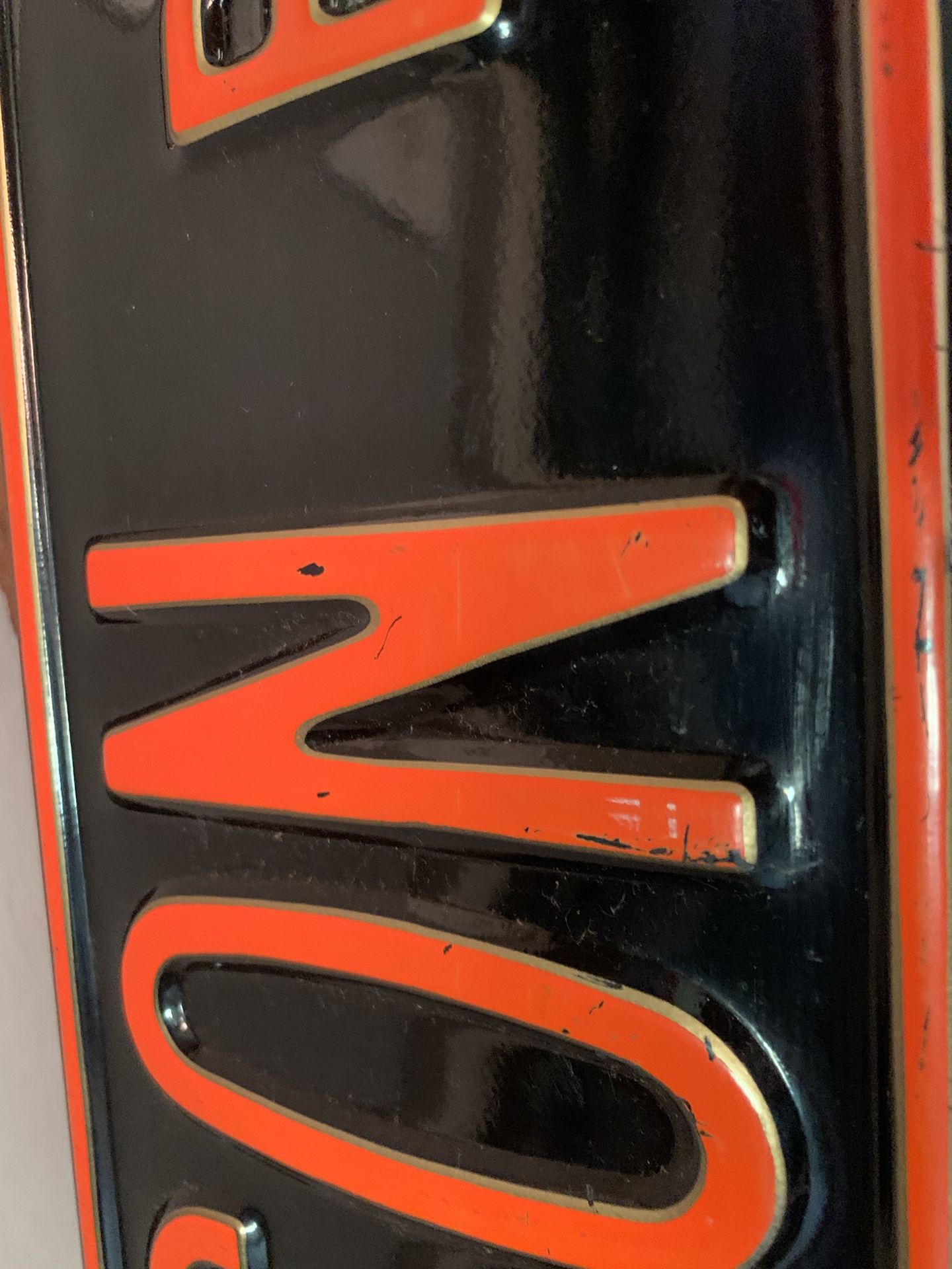 Harley Davidson 35x6 Metal Sign $85 OBO