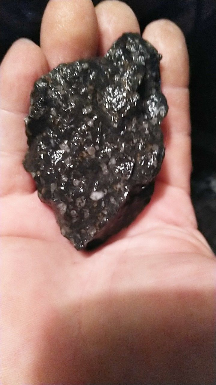 Blue Gray Hard Kimberlite Riddled With Diamonds