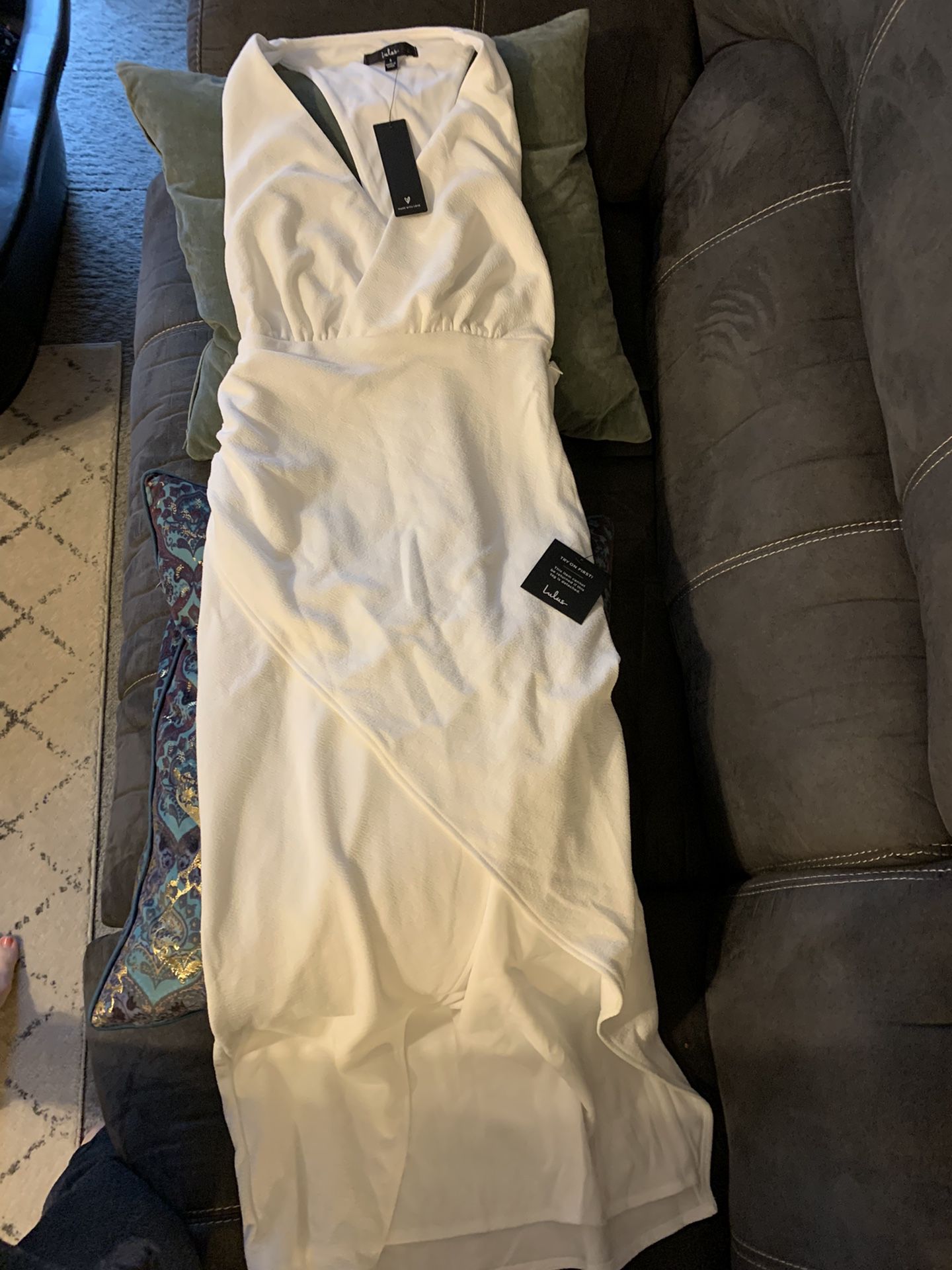 Lulus White Wedding Reception Dress Size Small 