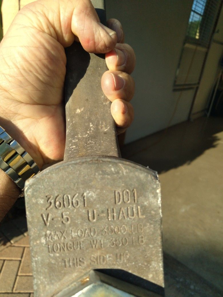 Trailer Ball Hitch 1 And 7/8 Inch And 1/4 Square
