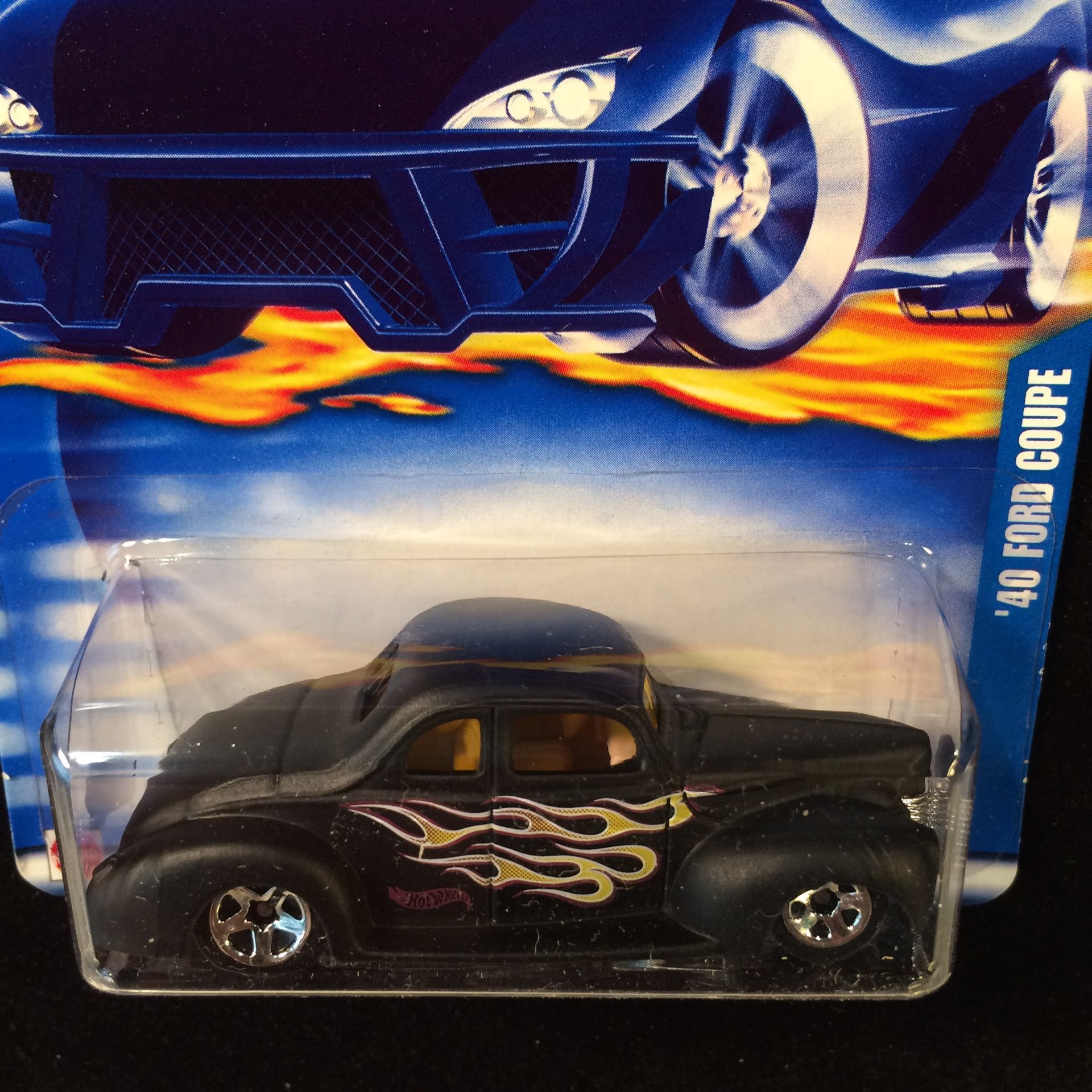 Hot Wheels 35th Anniversary ‘40 Ford Coupe • Black • 5 Spoke