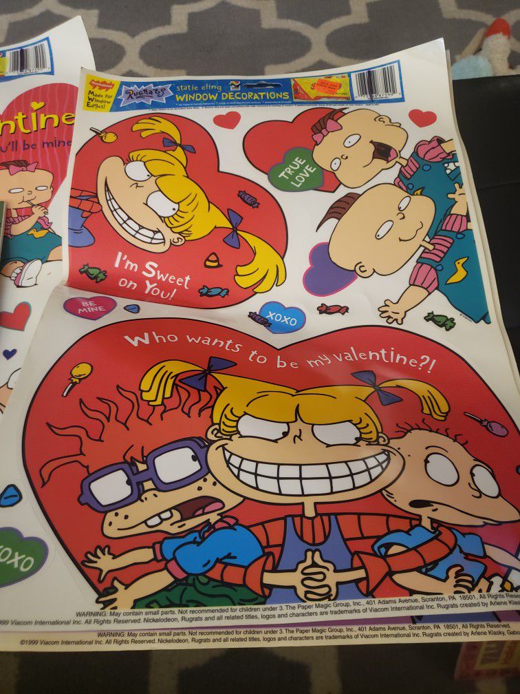 1990's Rugrats Valentine's Memorabilia 