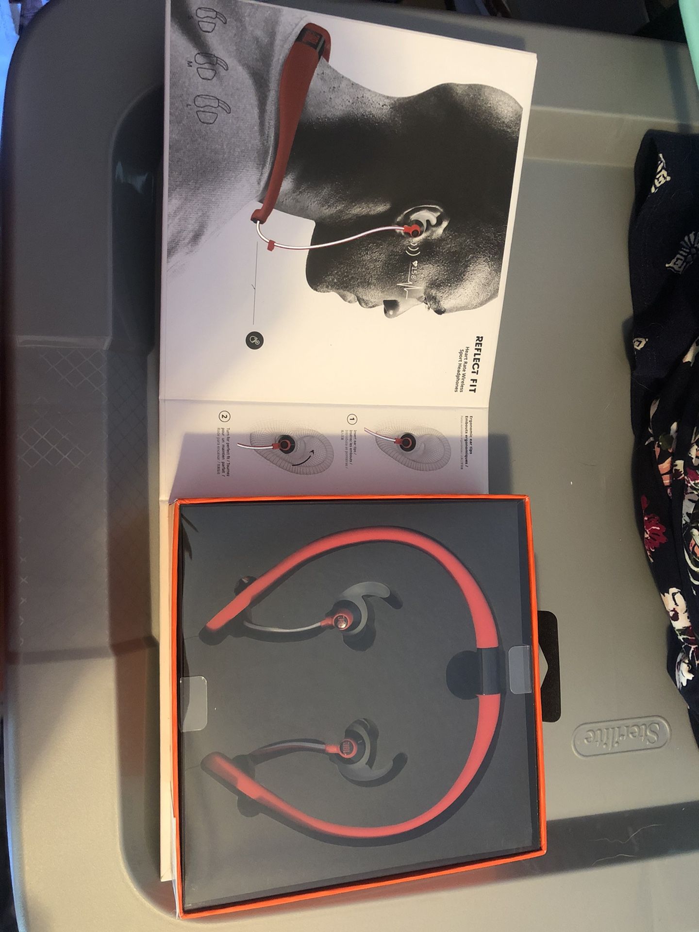 JBL Reflect Fit Heart Rate Wireless Bluetooth Sport Headphones