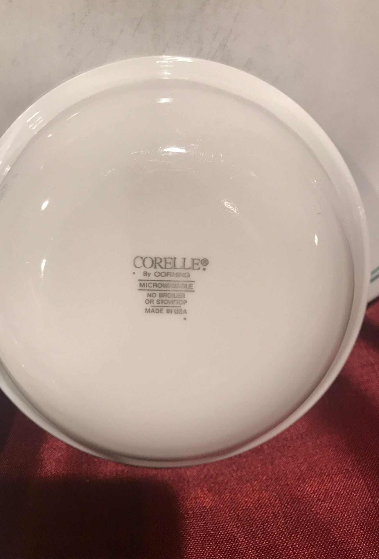 Corelle Dinnerware service for 4
