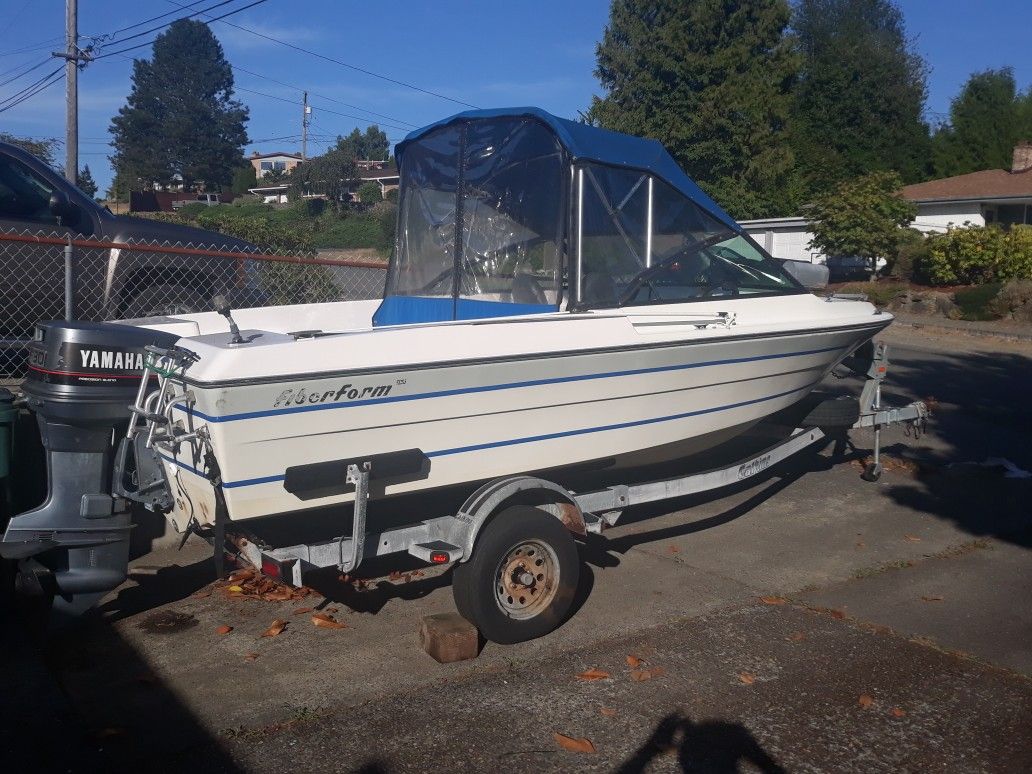 1978 Fiberform 17' Runabout Seafair SPECIAL!! $3995 for Sale in Tacoma ...