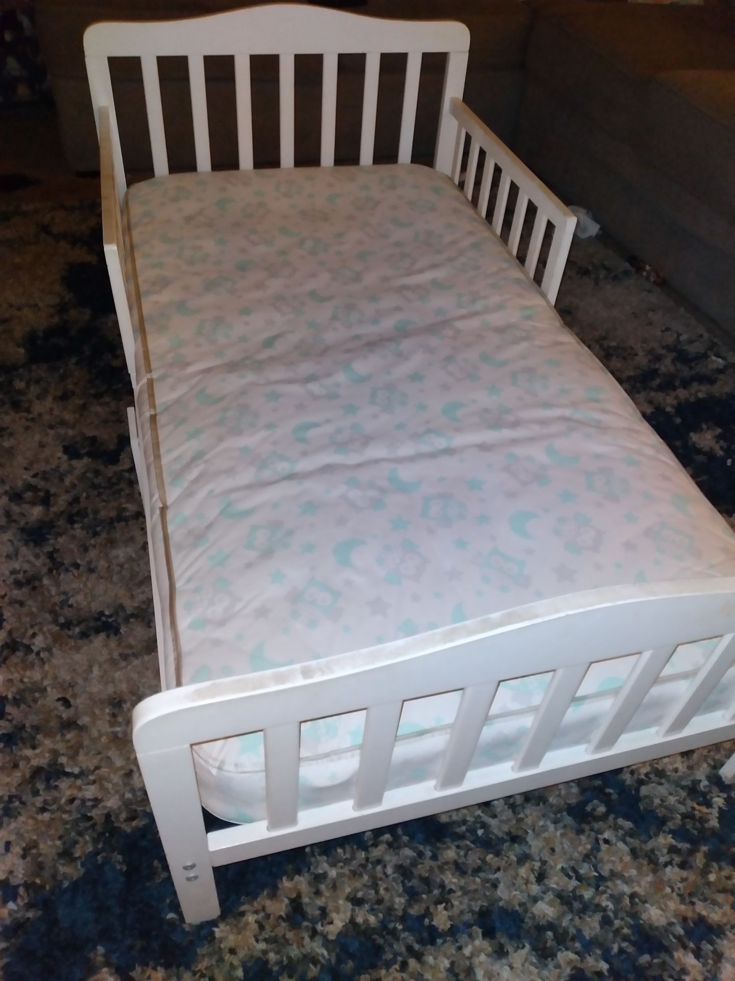 White Toddler Bed
