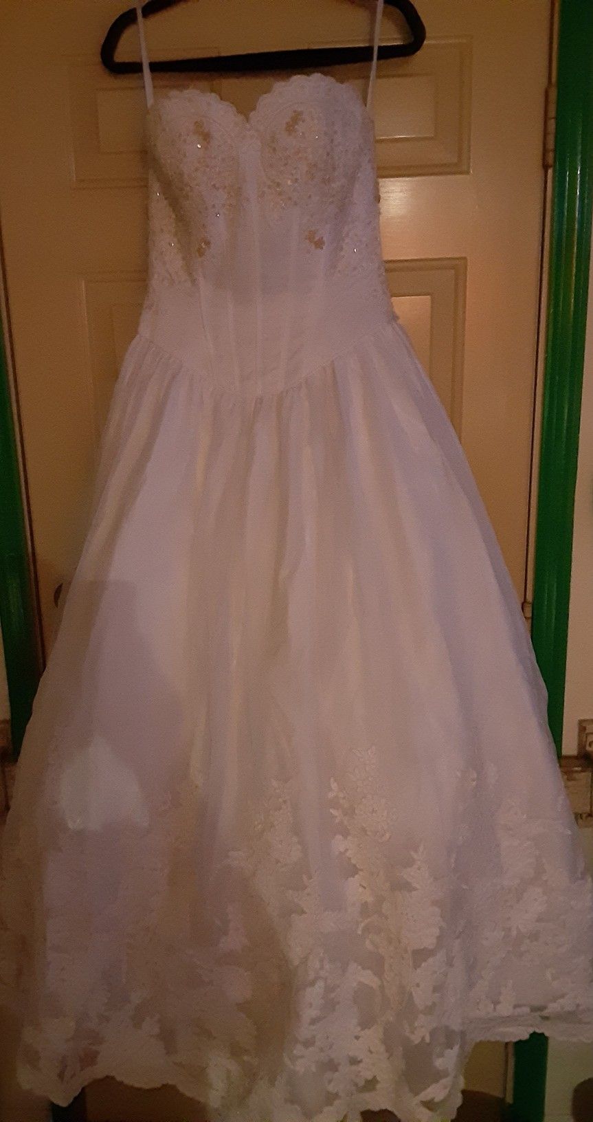 Beautiful Hand Beaded Wedding Dress