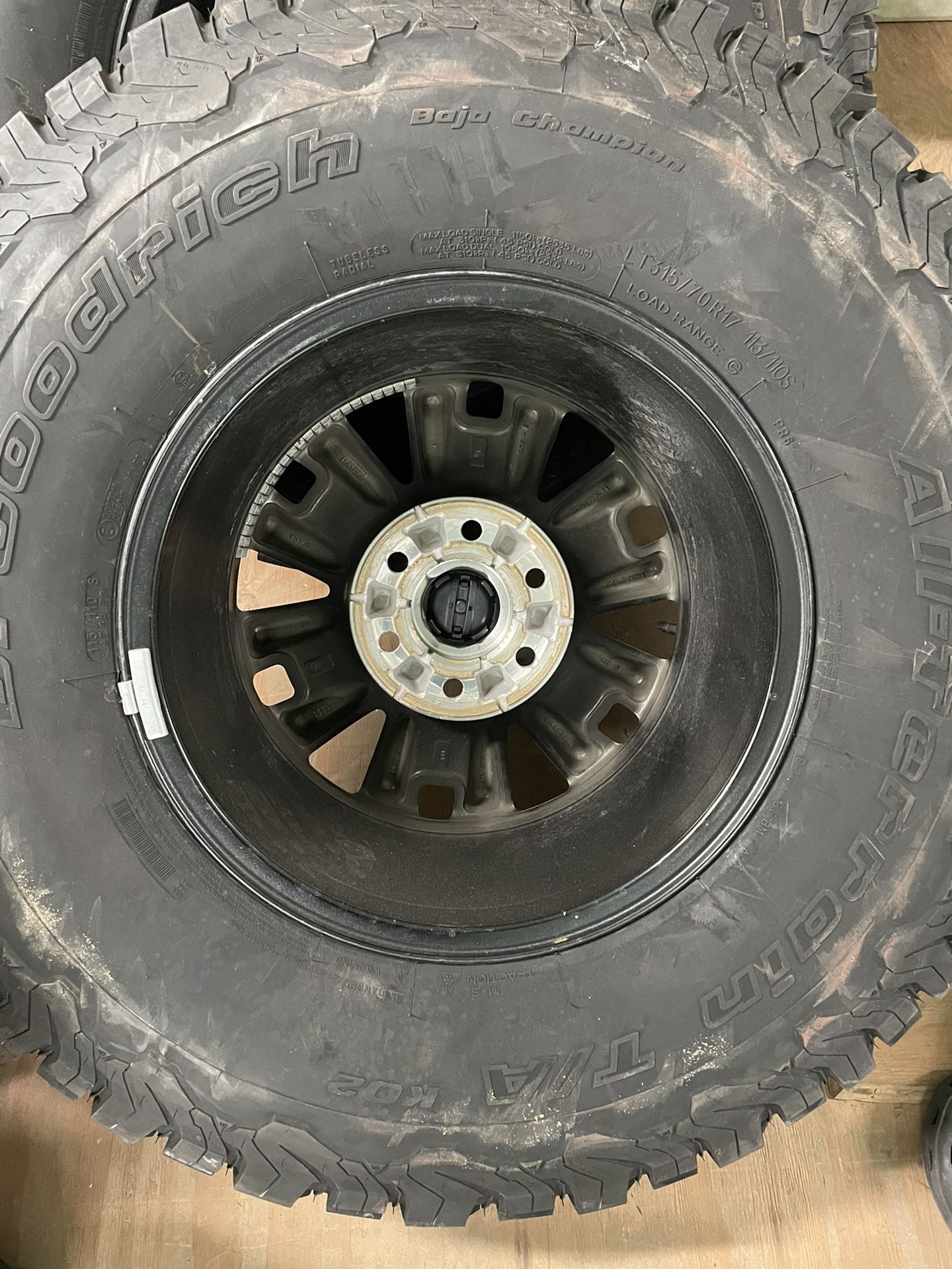 Ford Raptor Tires With Rims