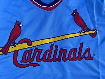 Cardinals Embroidered 1982 V-Neck Jersey