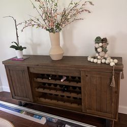 72'' Wide Pine Dining room Credenza (sideboard ) Thumbnail
