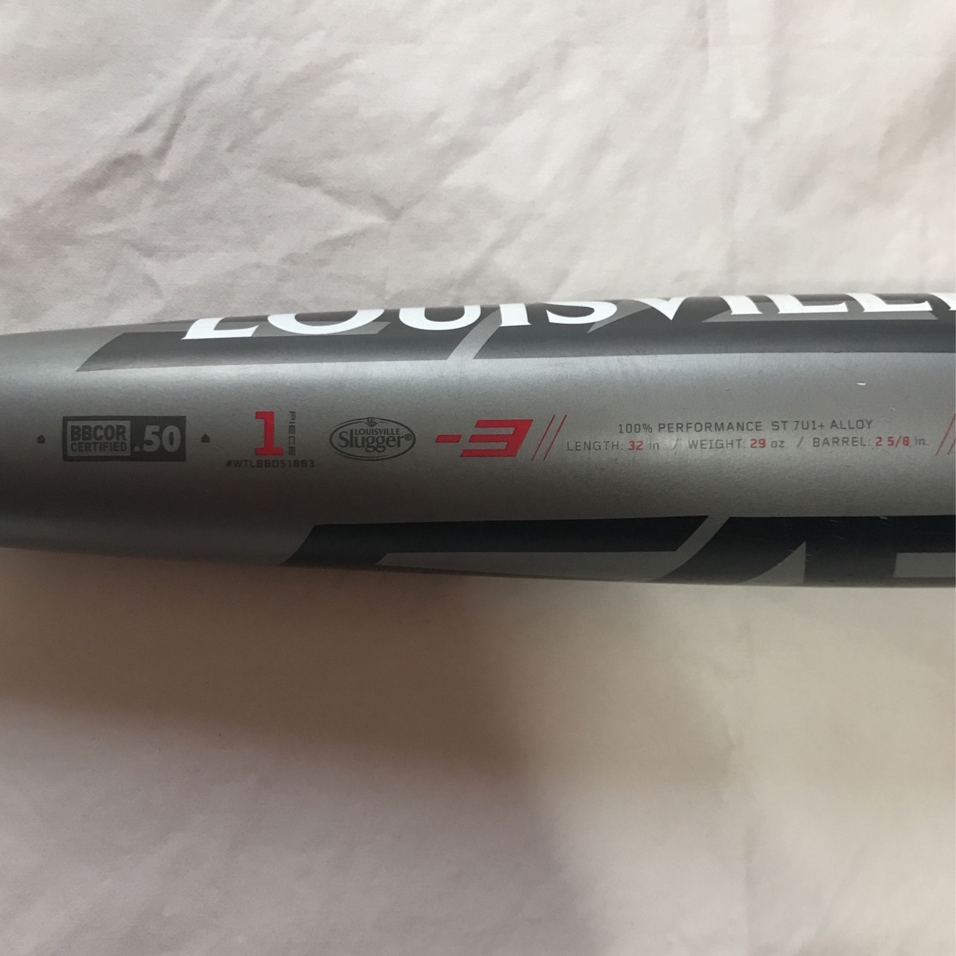 Louisville Slugger Omaha 518 BBCOR Baseball Bat 32” -3