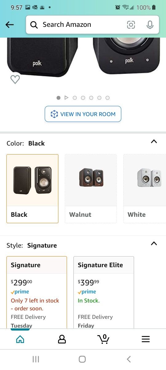 Polk S 20's Signature Series 20