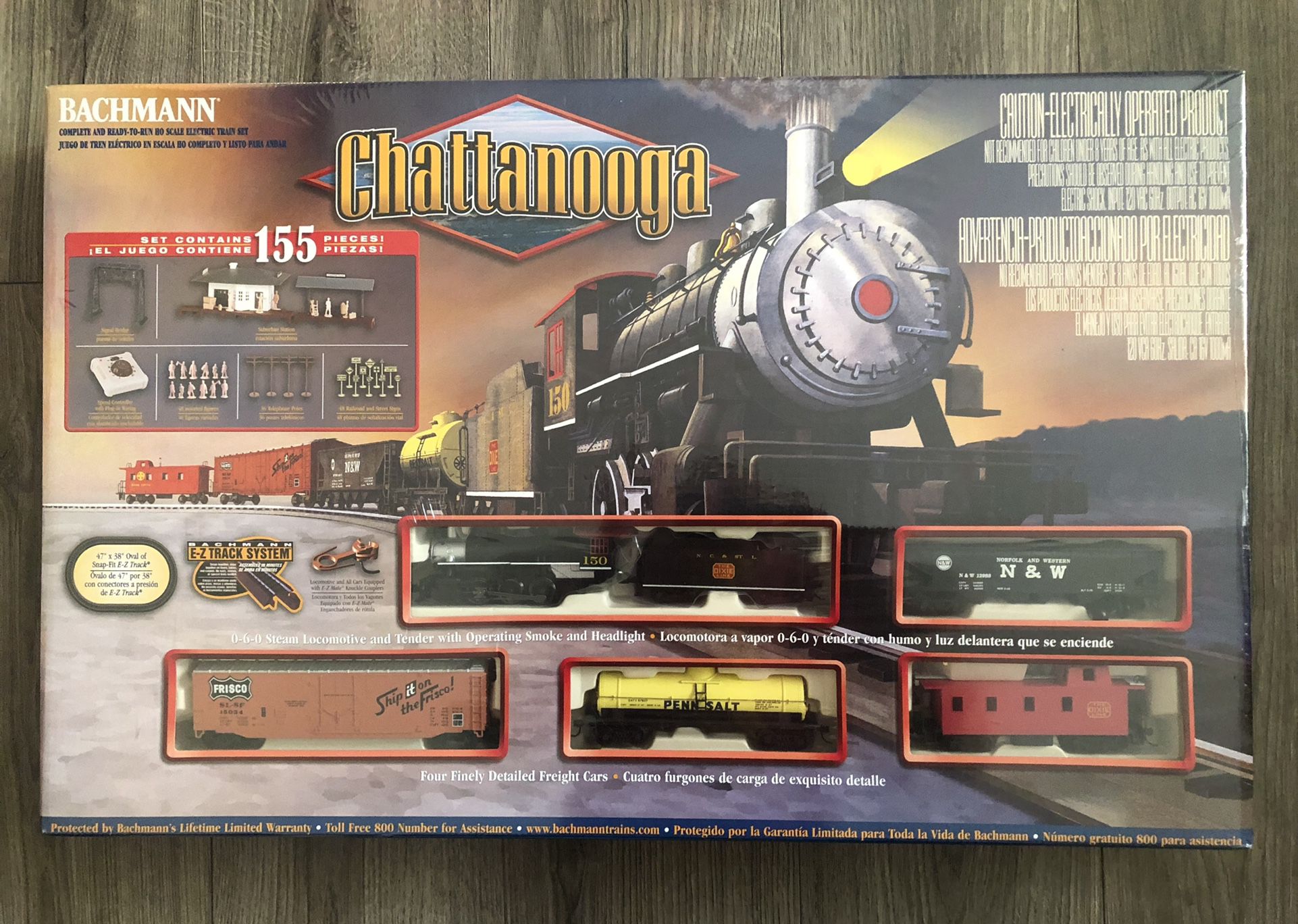 Bachmann Chattanooga HO  Electric Train Set - 