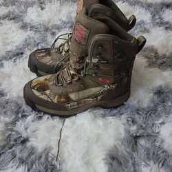 Brand new with tags women's underarmor camouflage work boots Thumbnail