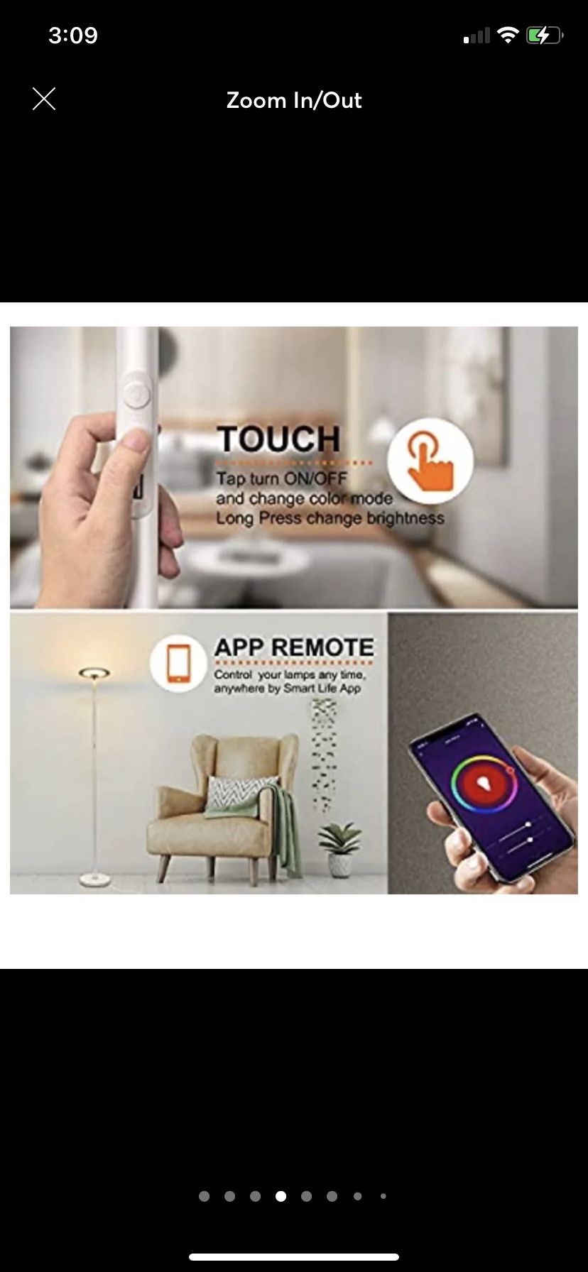 NEW Smart Color changing floor lamp