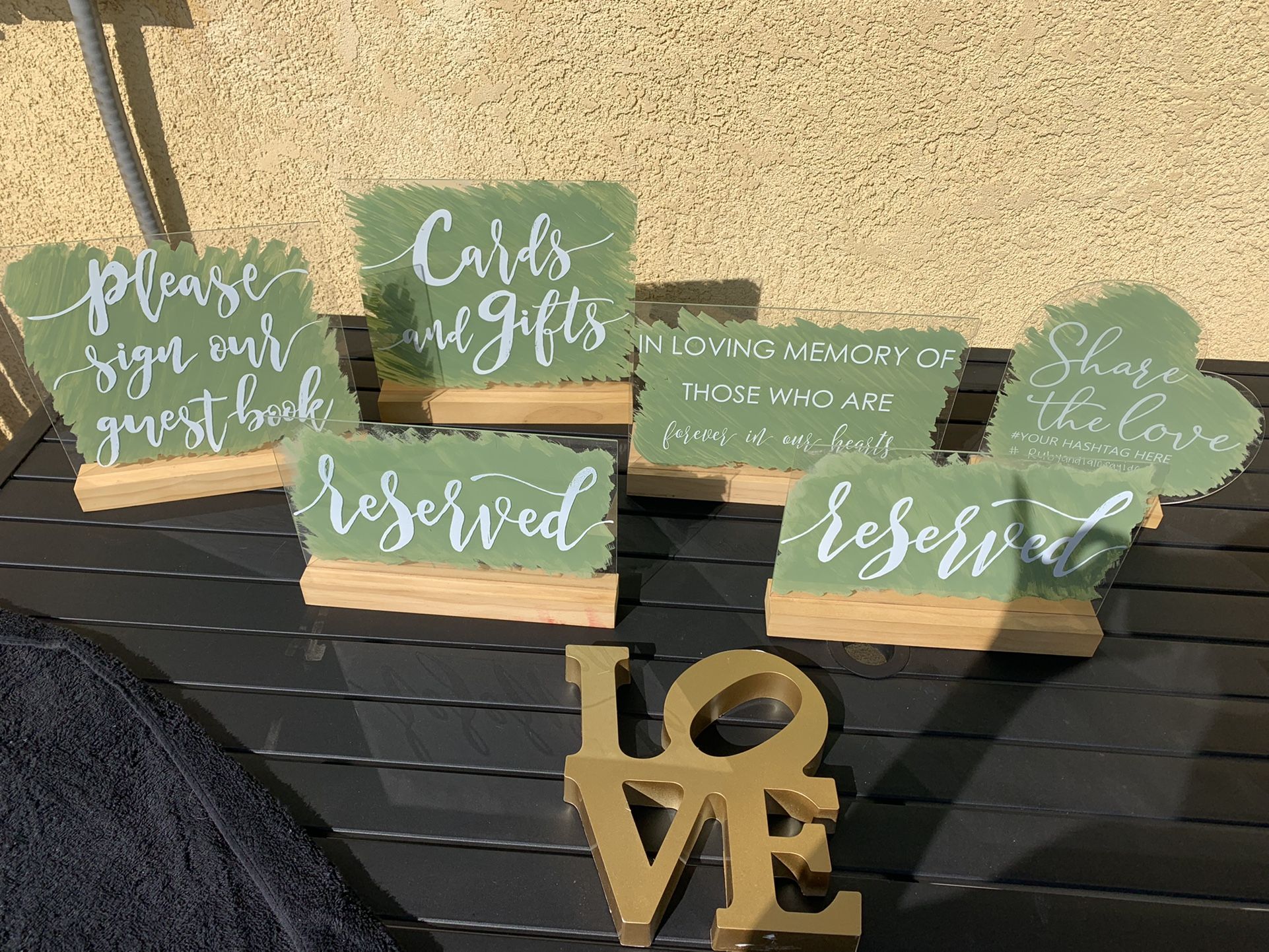 Wedding Signs