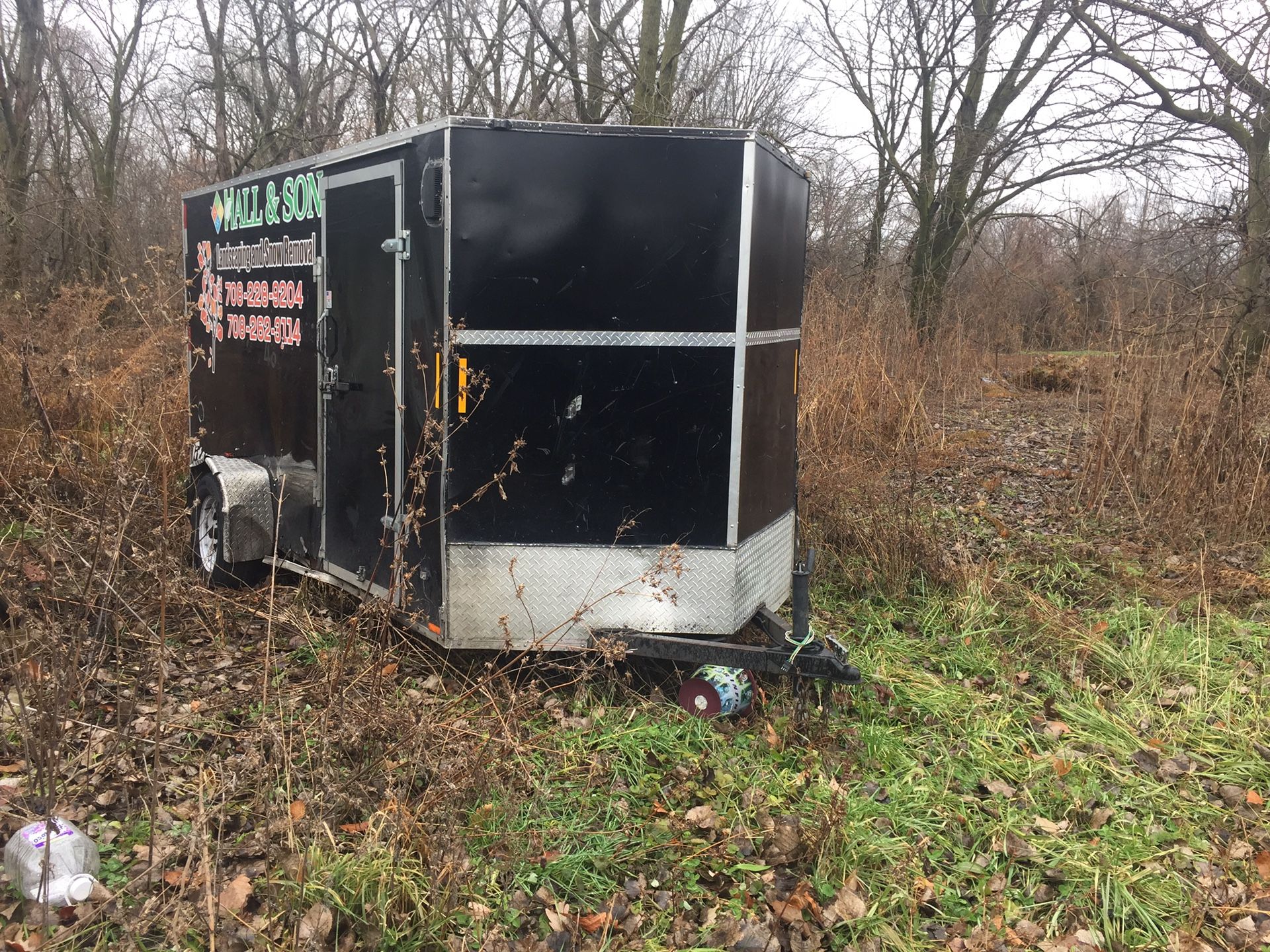 2015 enclosed trailer 8x10