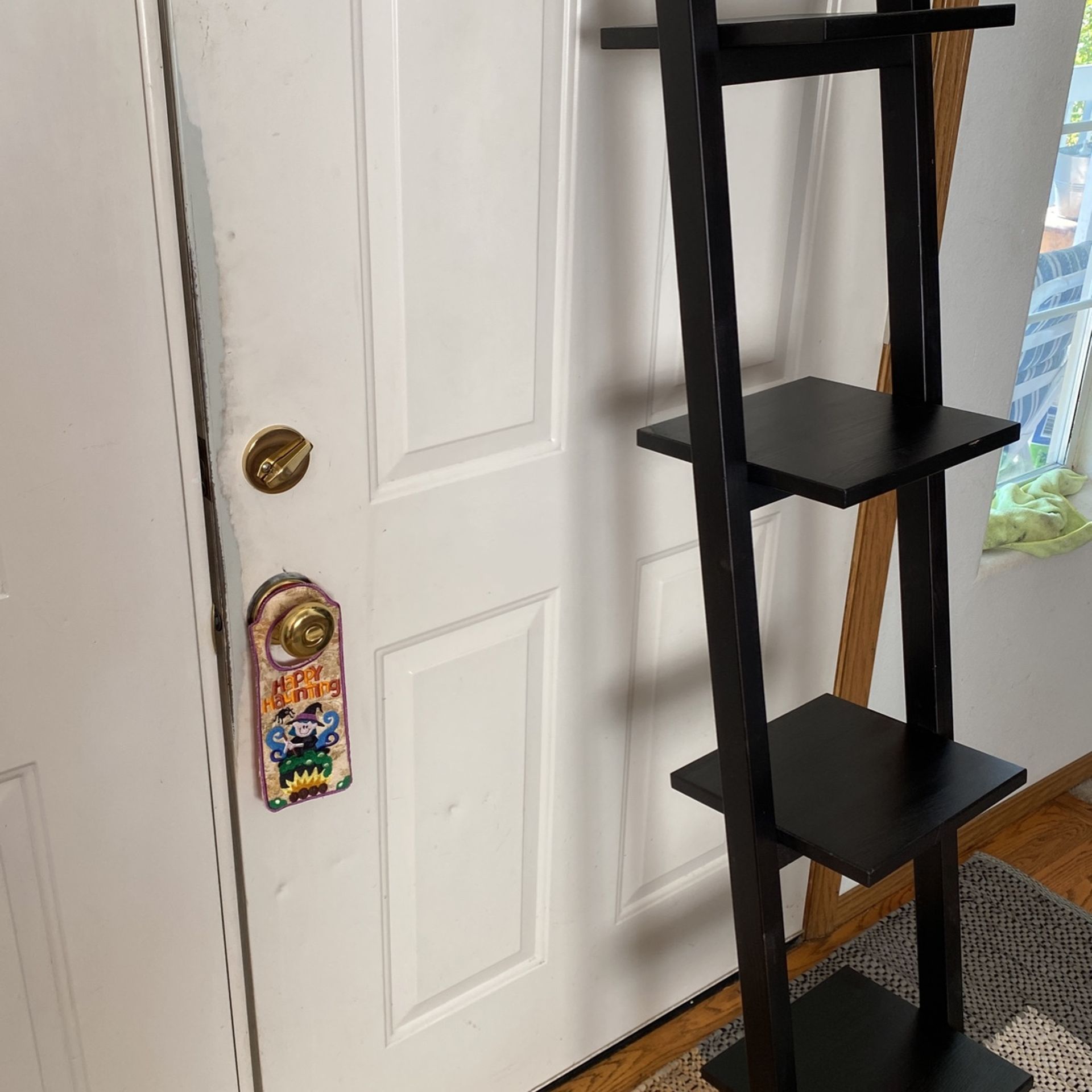 IKEA Black Ladder Shelf