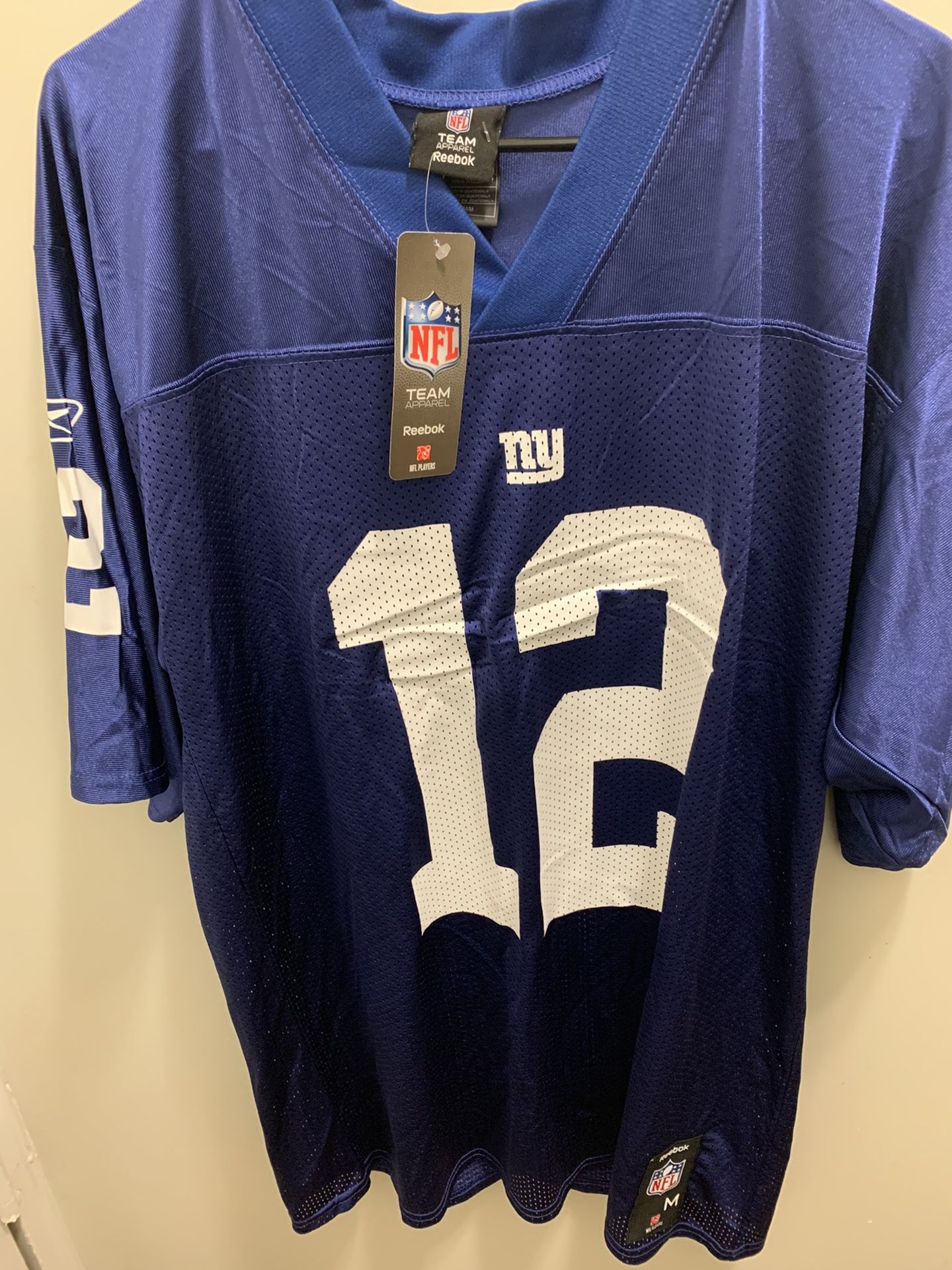 New York Giants Reebok Steve Smith Jersey Size Medium (Brand New)