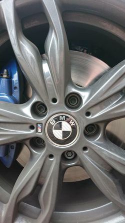 Wheel Center Caps Fits BMW Rims 68mm Thumbnail