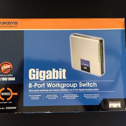 Linksys Gigabit 8-Port Workgroup Switch  Thumbnail