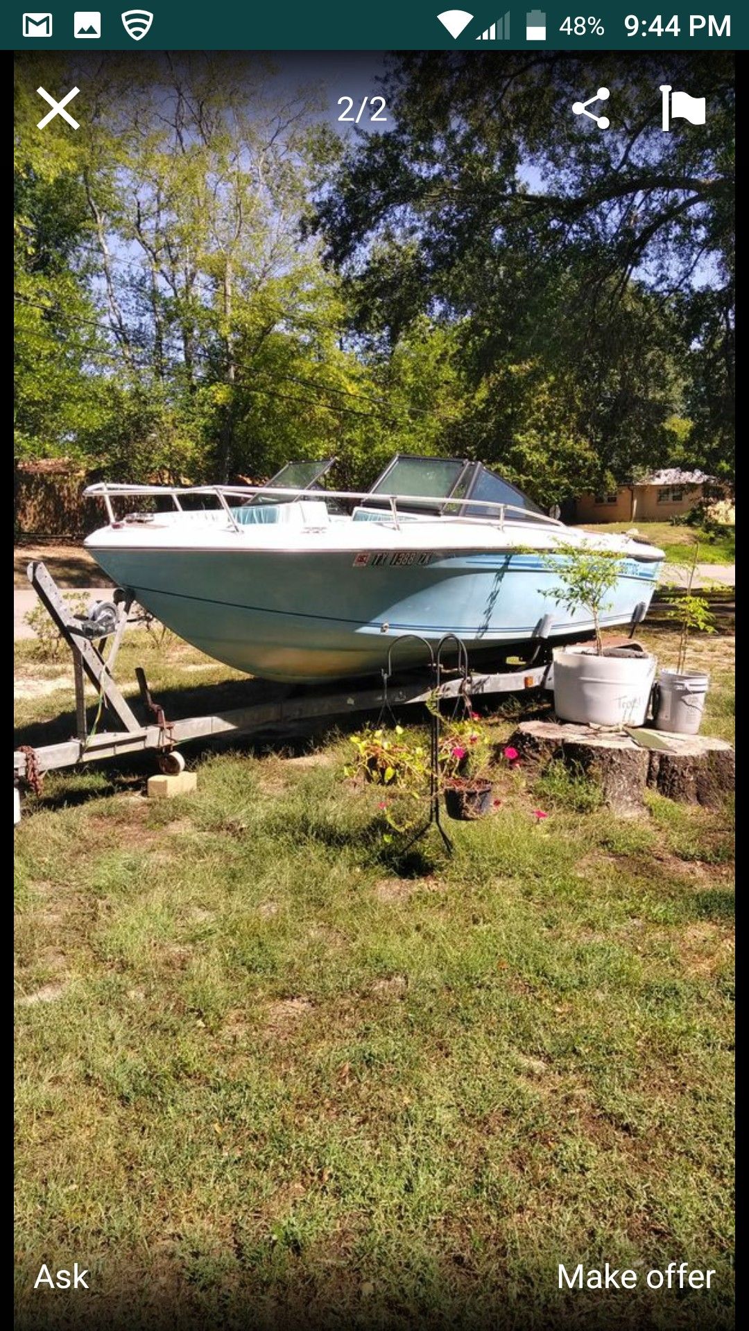 1982 mercruiser celebrity boat I/O