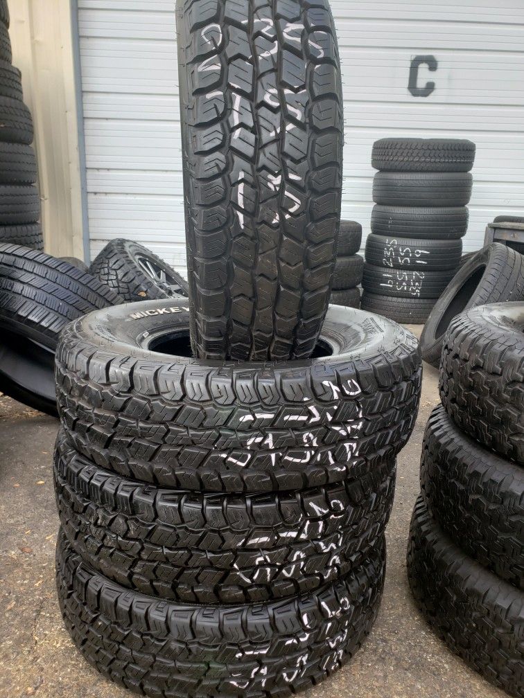 4 Like New Mickey Thompson Tires 235/75/15 $350 Install And Balance Included