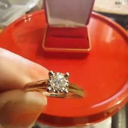 I Have A 14 Kt. Gold Diamond Engagement Ring Thumbnail