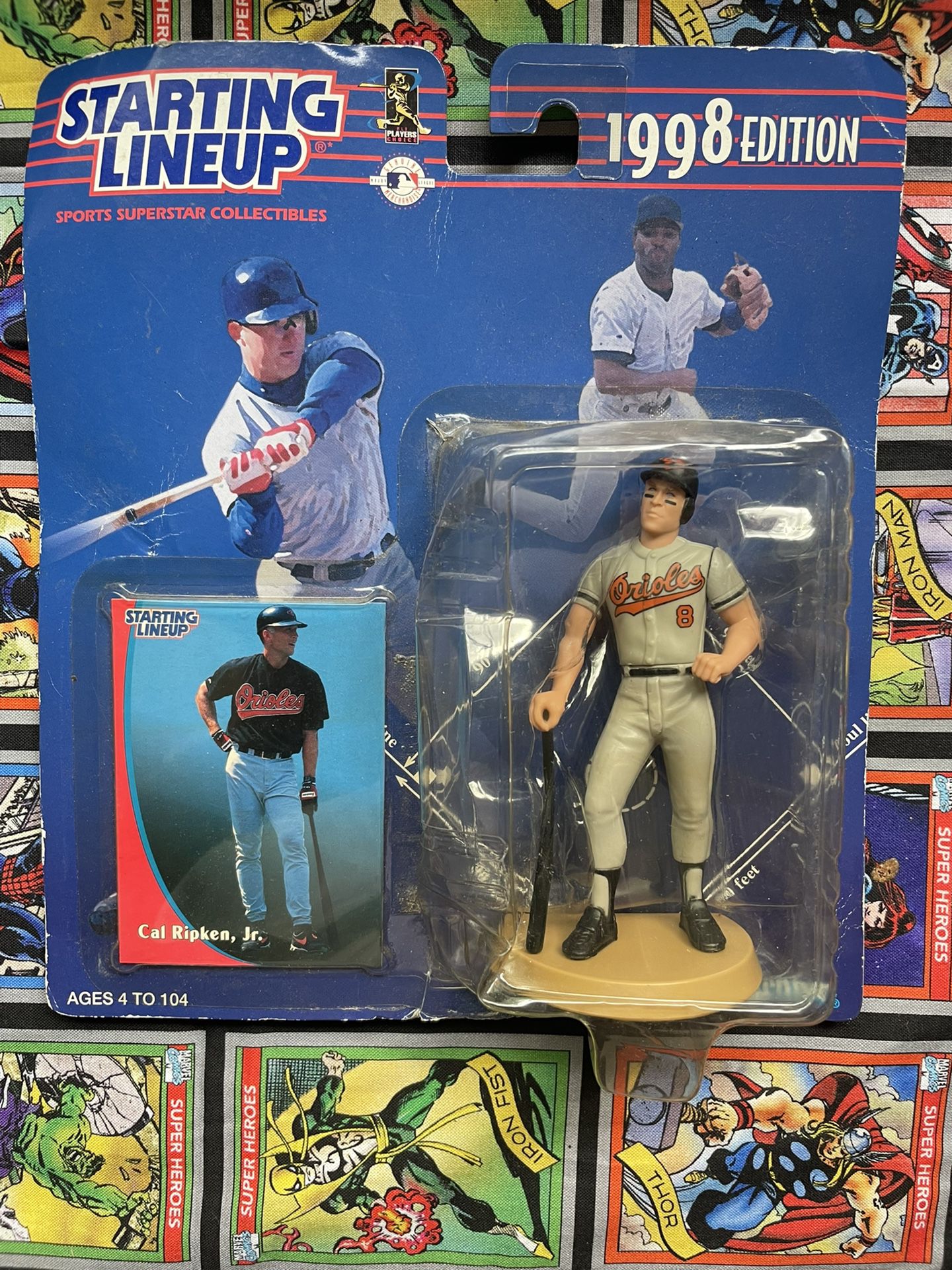 1998 Starting Lineup MLB Cal Ripken Jr Action Figure Baltimore Orioles