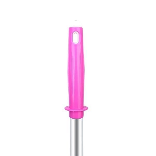 360° Spin Mop with Bucket & Dual Mop Heads Pink