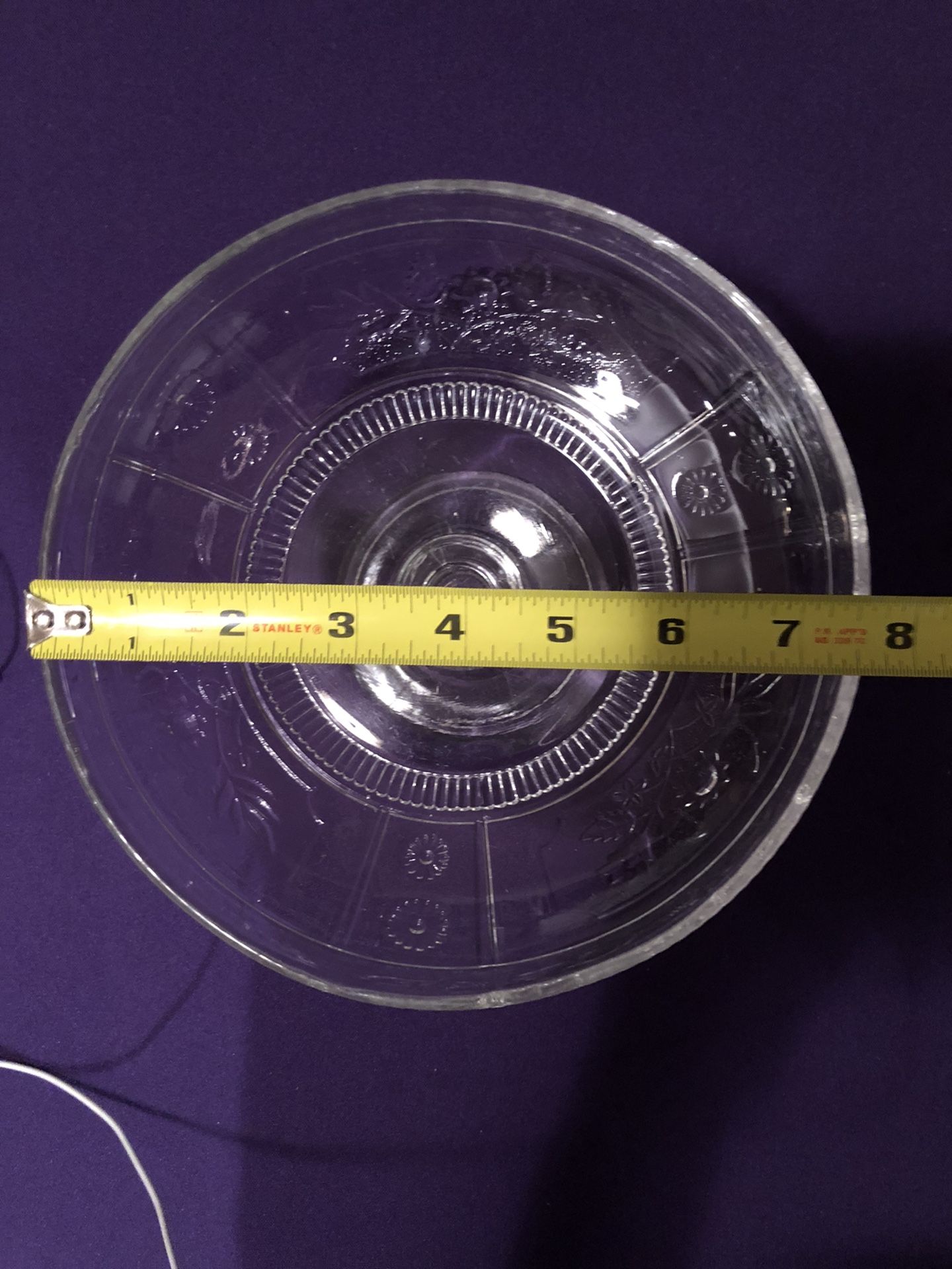 Glass Centerpiece or Candy Dish