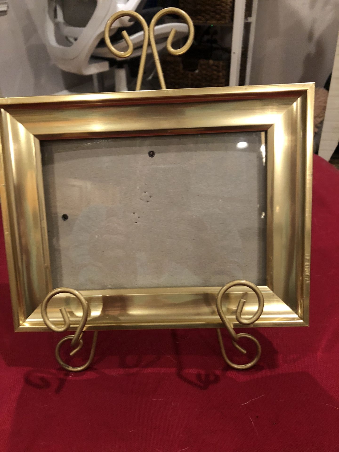 Photo Easel In Gold