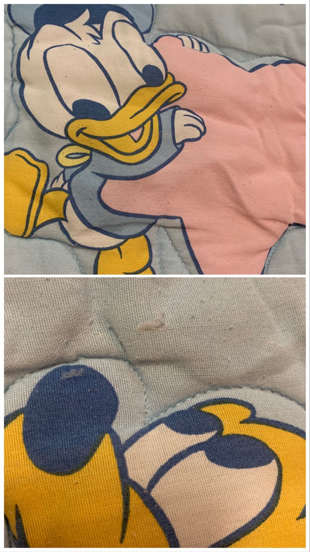 Dundee Mills Disney Twinkle Quilt Comforter Blanket and Bumper ONLY (READ!)