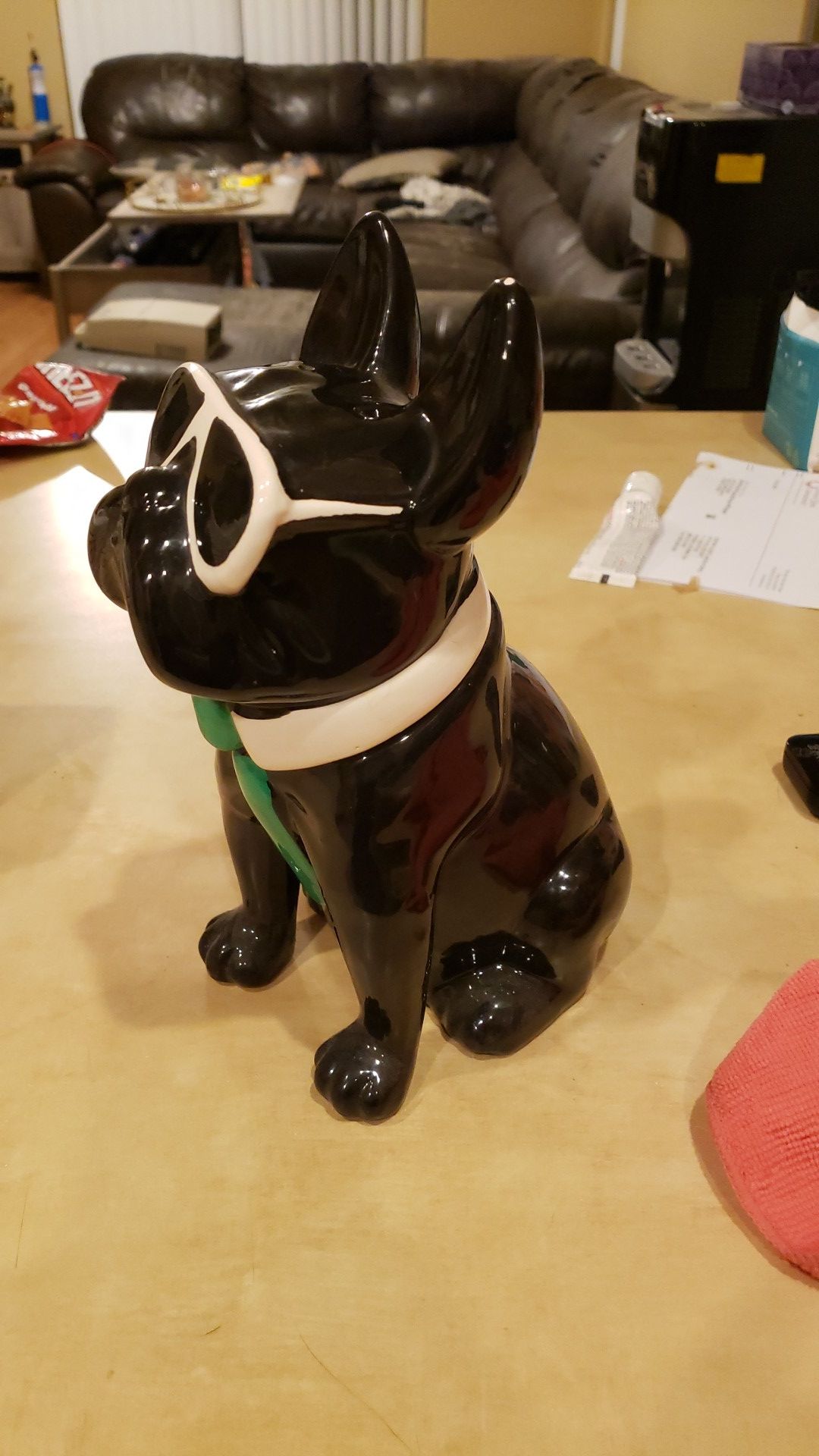 Frenchie cookie jar