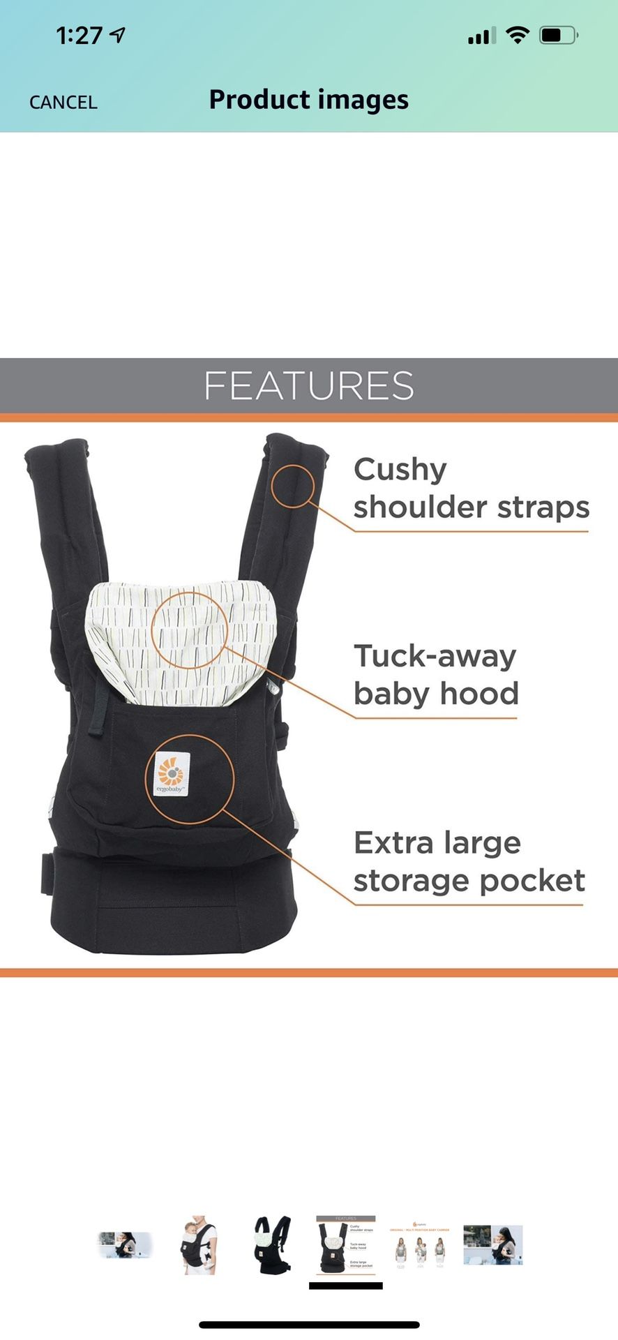 Ergobaby Multi Position Baby Carrier