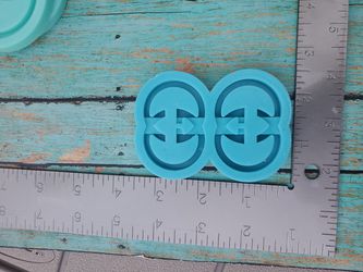 Set 3 Pieces Keychain And Straw Topper Silicon Mold Thumbnail