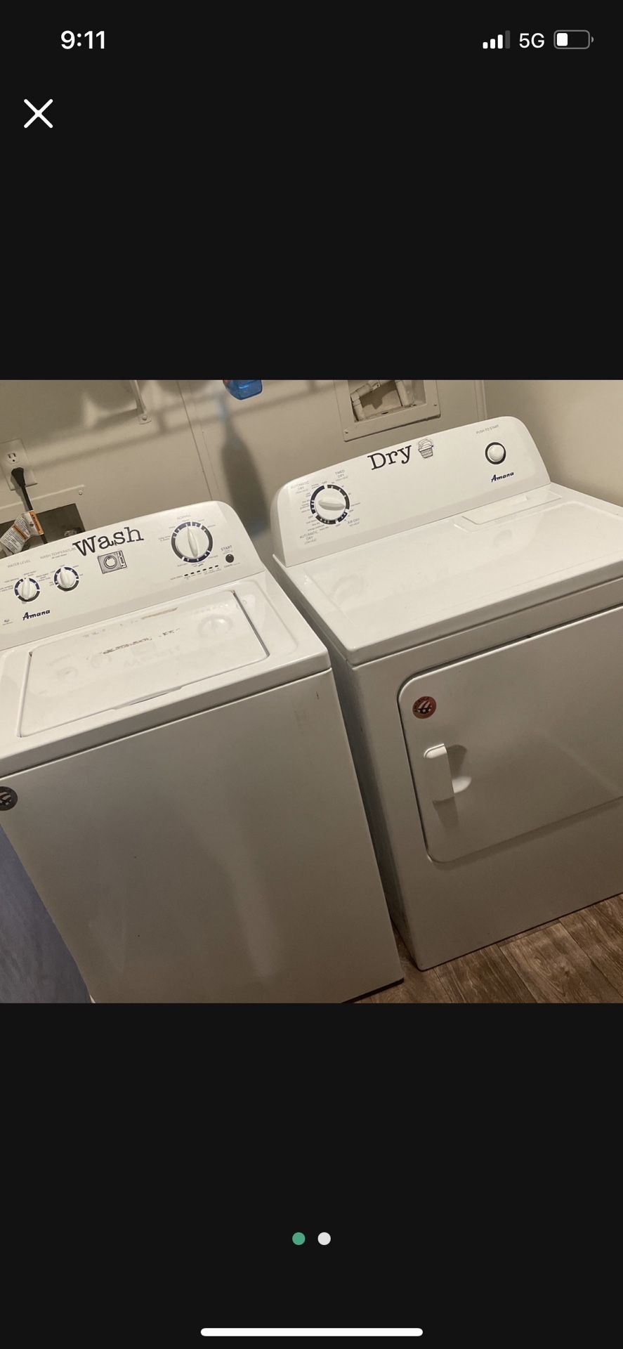 Washer & Dryer Set