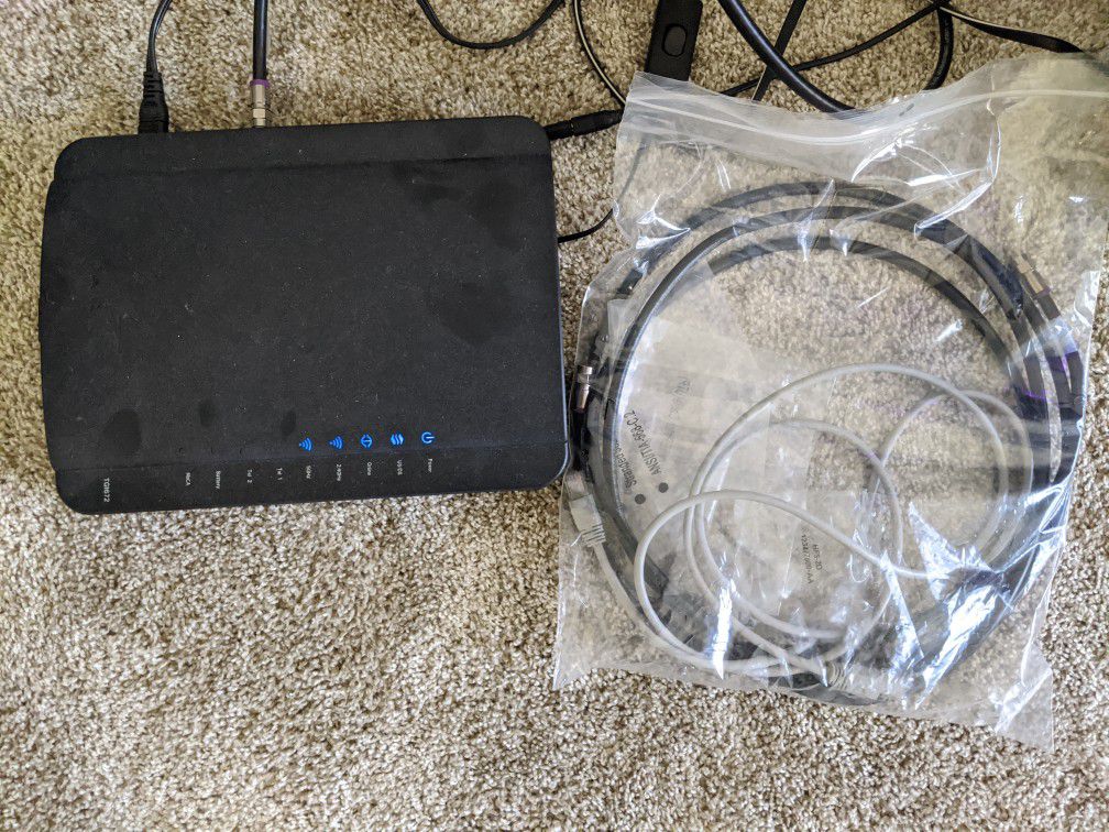 Arris modem and Router