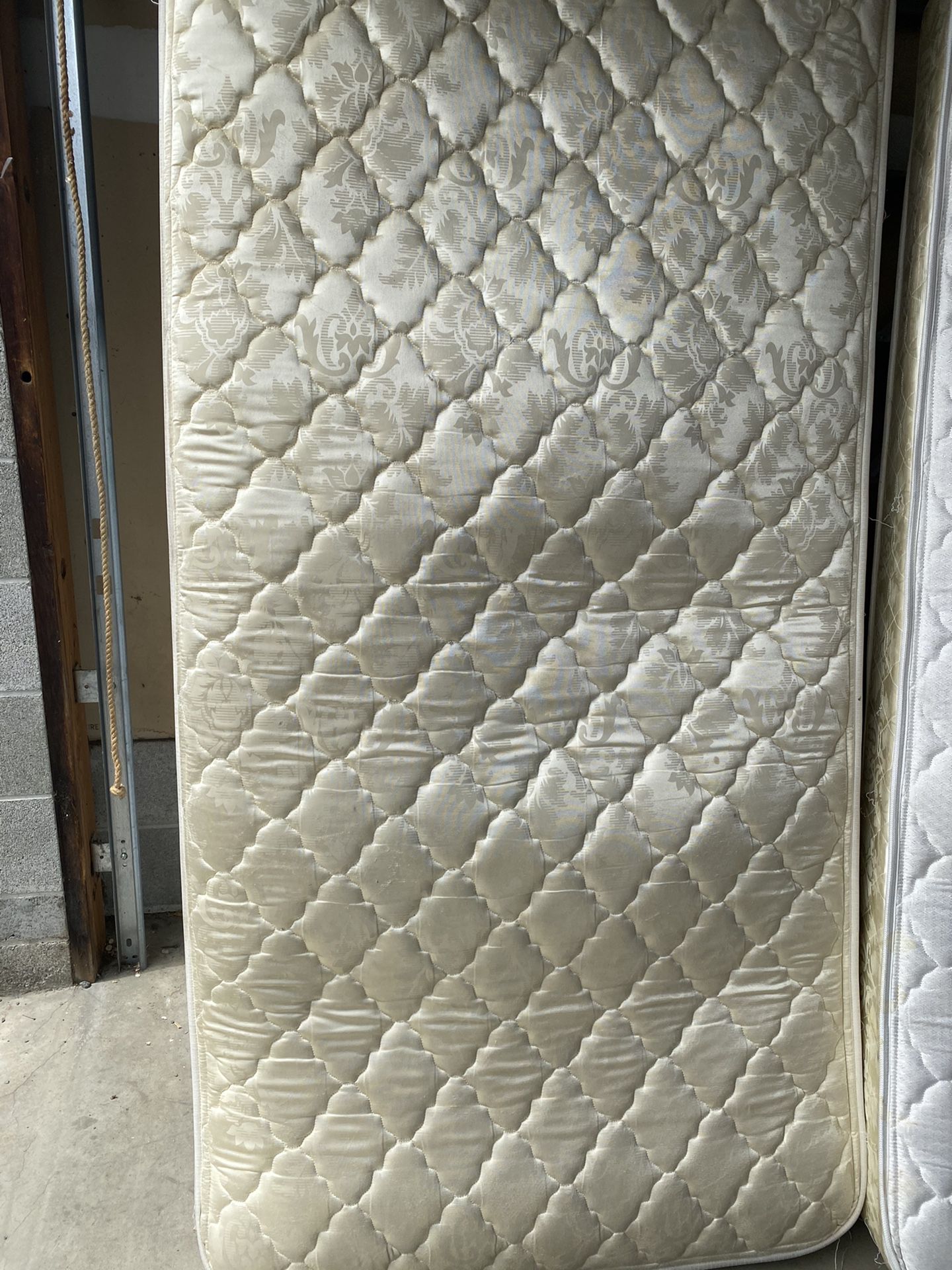 $120- (firm on price)- I have 1 more twin mattress left-just the mattress -(not new so although not in flawless condition yes it is in descent shape)-