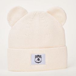 Knit Hat Winter Hat With Ears Disney Thumbnail