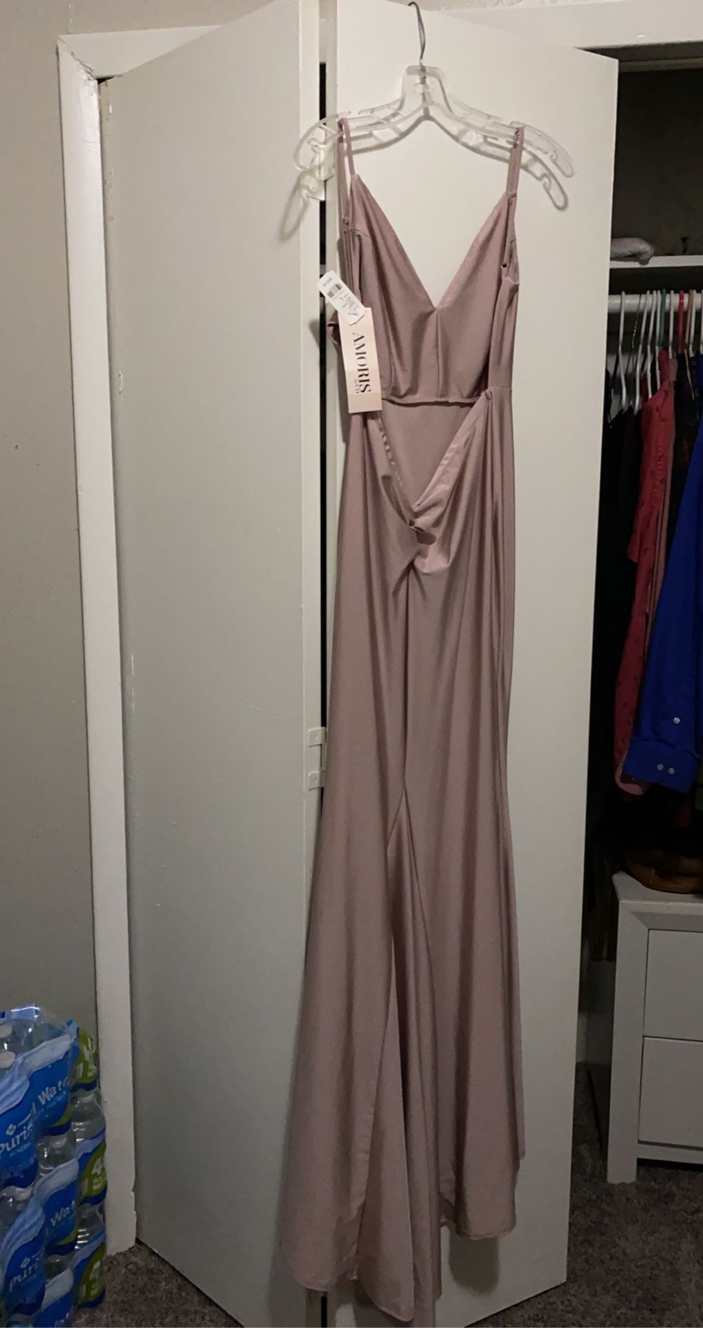 Brand New ! Formal Special Event Dusty Rose Dress