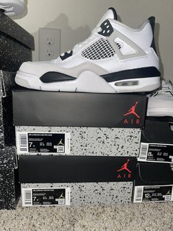 Jordan 4 Military Black Multiple Sizes 9 And Td Not Available NO TRADES Thumbnail