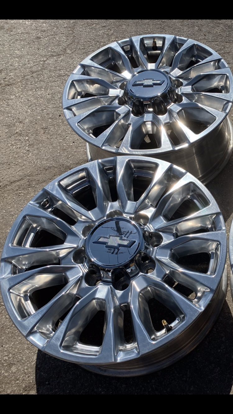 New Chevy Silverado High Country Rims 20” ! 8 Lug Wheels 2020 Chevrolet