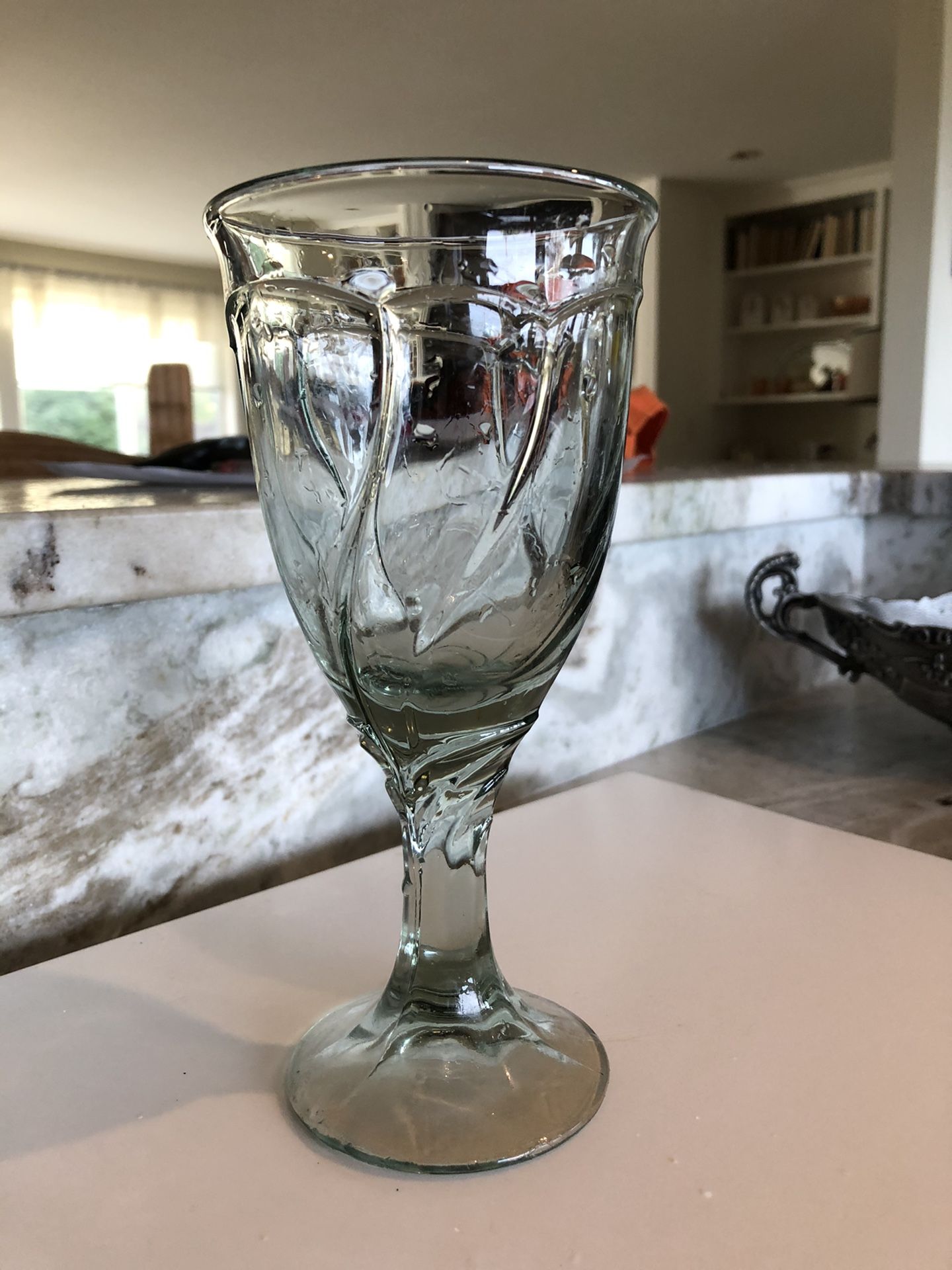 Light Green Sweet Swirl Iced Tea Goblets set of 12 by Noritake