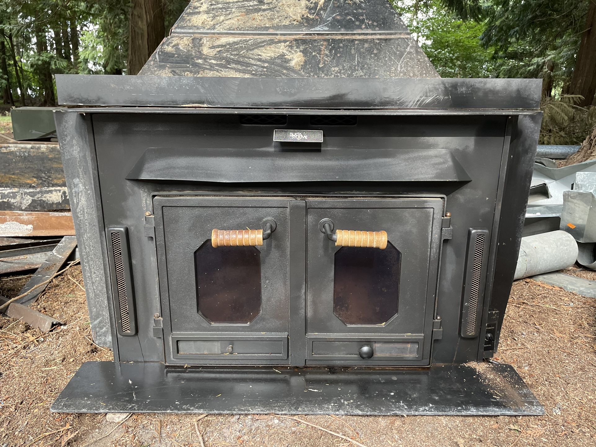 Buck Stove Wood Burning Fireplace Insert