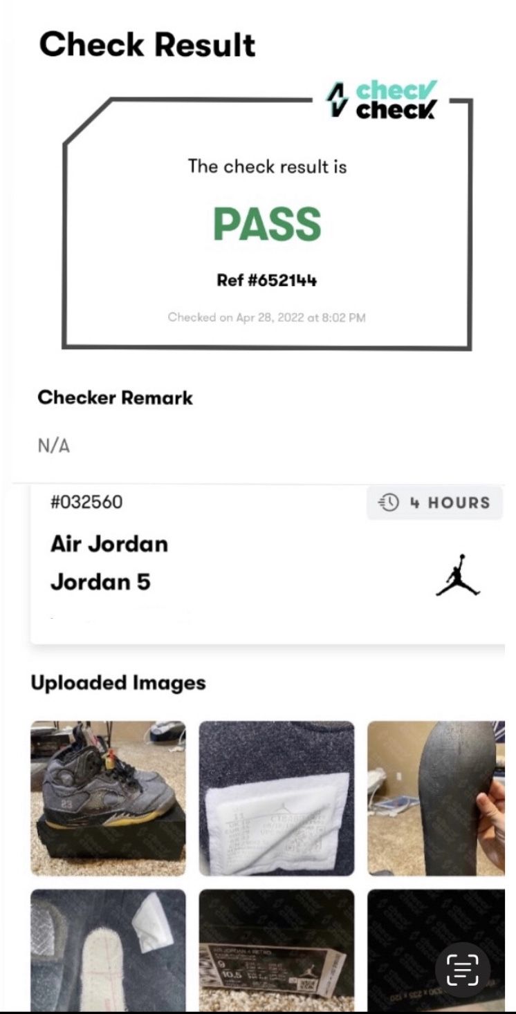 Jordan 5 Offwhite