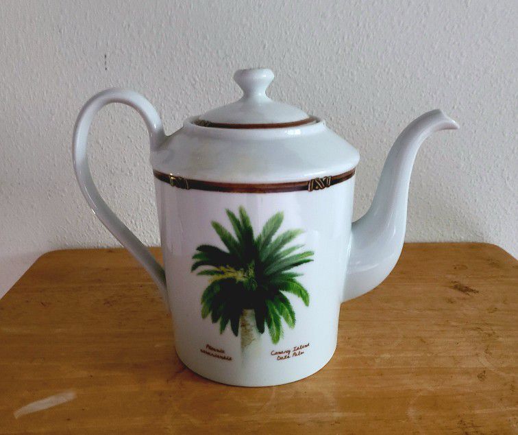 Tea Pots - Palm Island- 3 Available- $10 Each