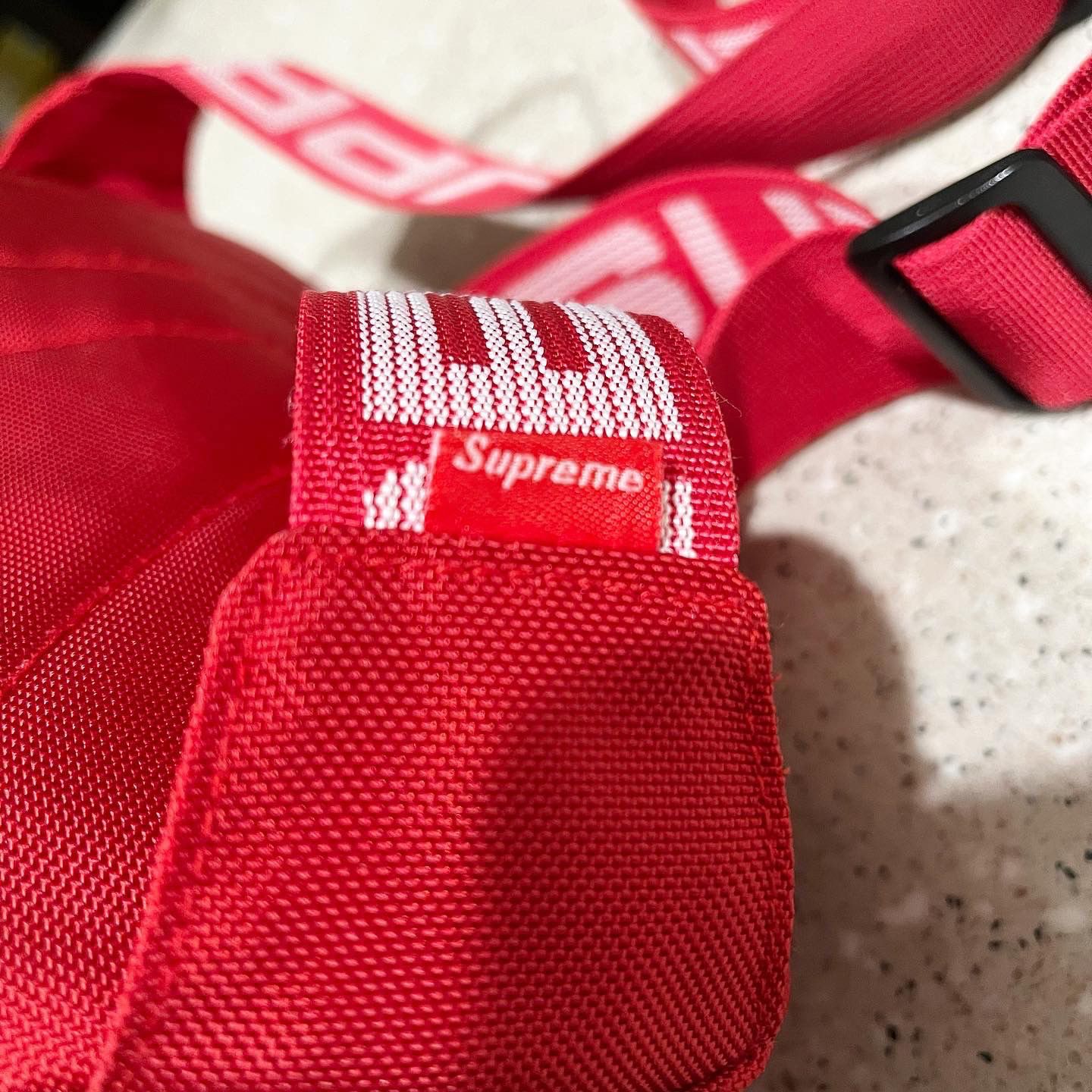 Supreme - SS18 Waist Bag - Red - Used / Polished - Authentic - Rare