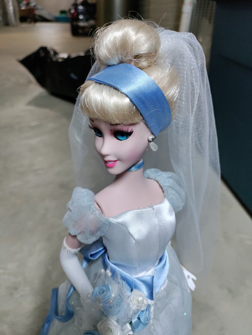 Porcelain Cinderella Wedding Doll