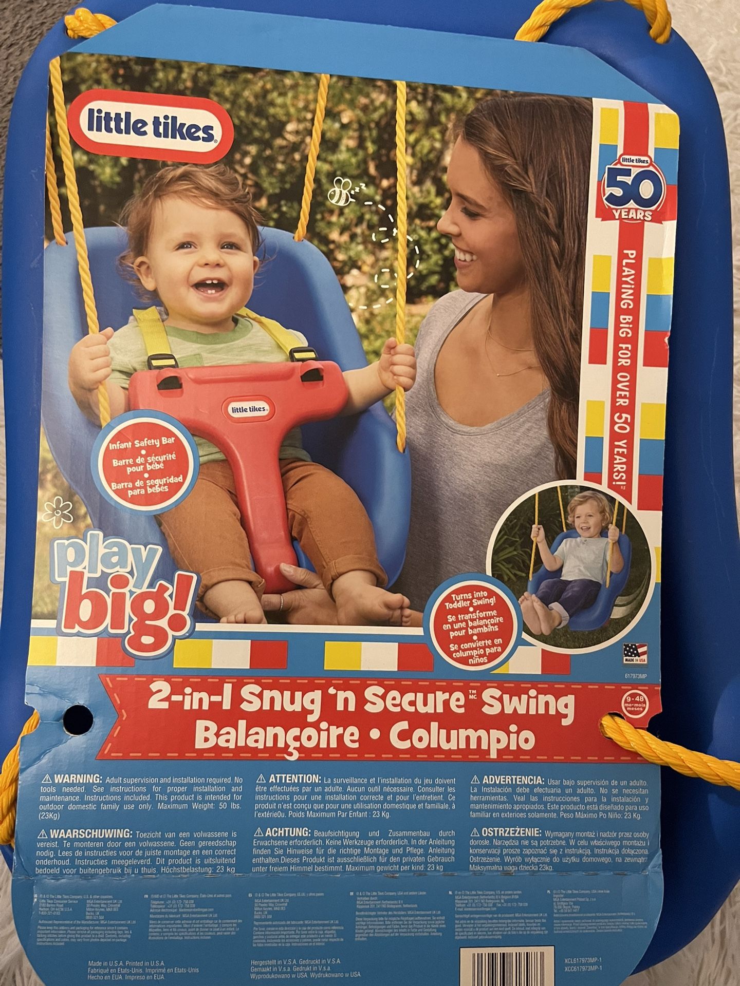 Little Tikes 2 In 1 Snug And Secure Swing